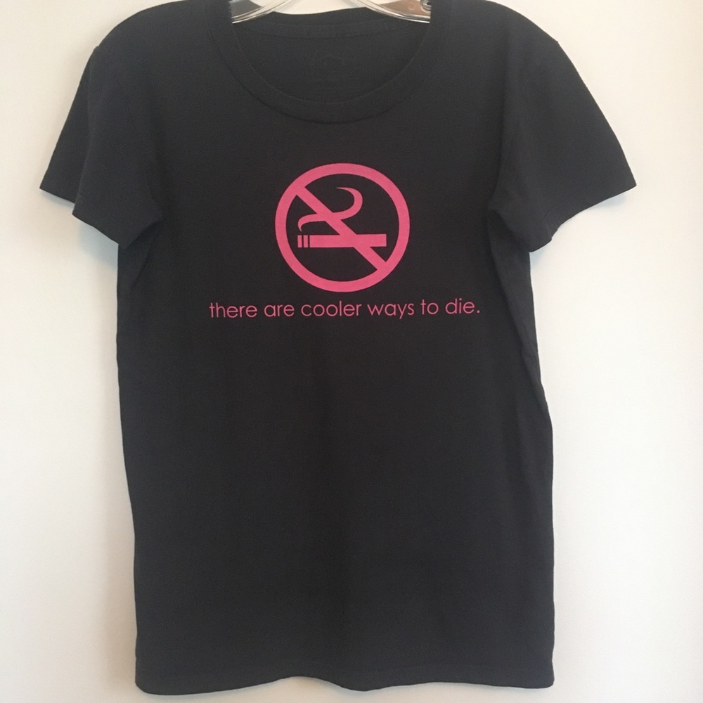 Goodie Two Sleeves No Smoking Tee